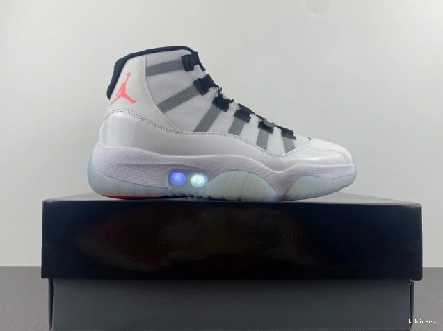Rep TBkick (CN DD3522-100 Plug) Jordan Air 11 White Adapt 0717